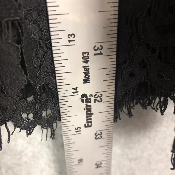 NWT Lulu's Black Lace Mini Dress Size Small - Picture 11 of 11